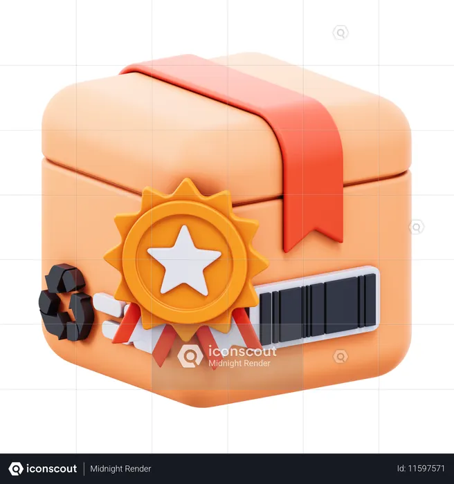 Melhor produto  3D Icon