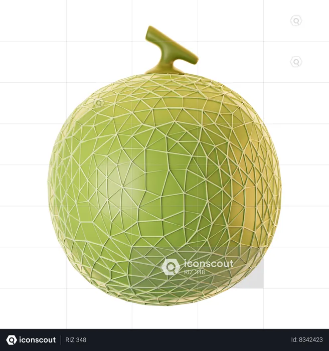 Melon  3D Icon