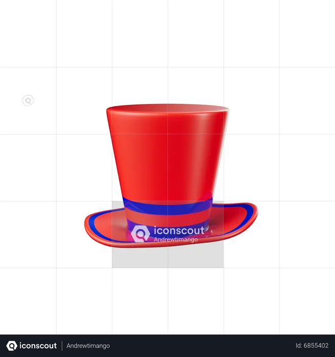 Memorial Hat  3D Icon