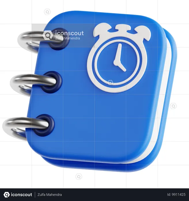 Memory Book  3D Icon