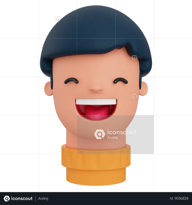 Menino chinês  3D Icon