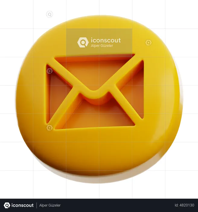Mensagem do jogo  3D Icon