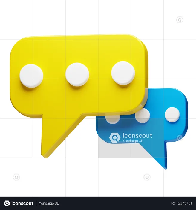 Mensaje  3D Icon