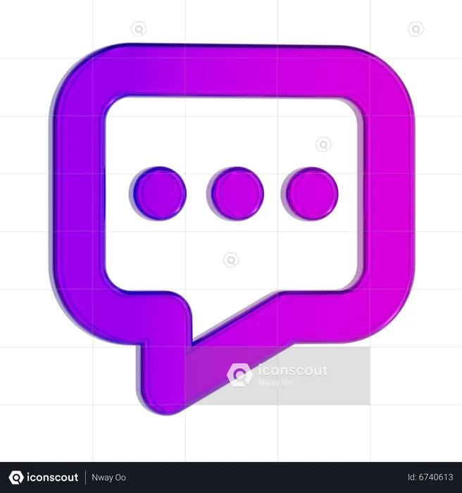 Mensaje  3D Icon