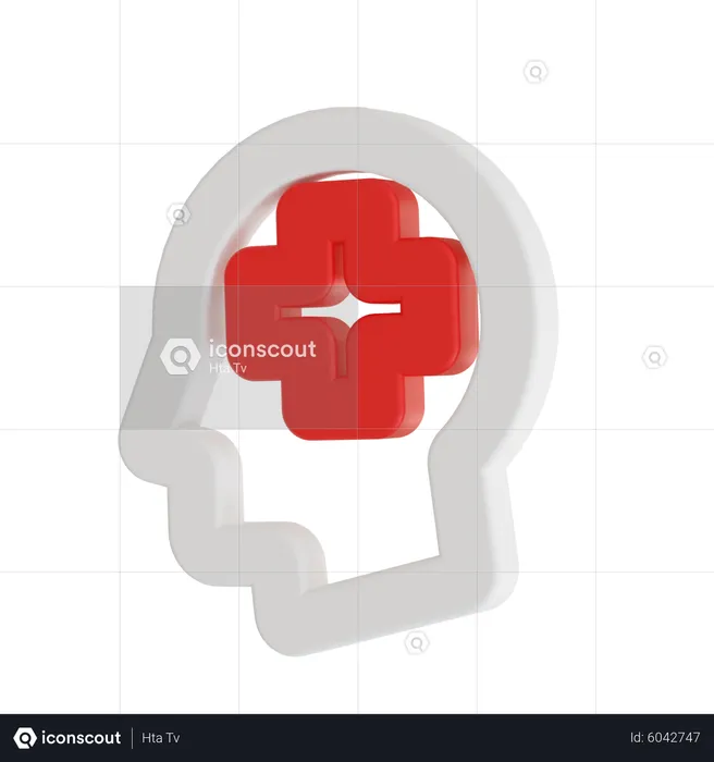 Red Cross Symbol 3D Icon download in PNG, OBJ or Blend format