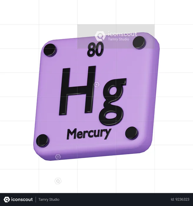 Mercury  3D Icon