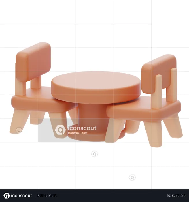 Comedor  3D Icon