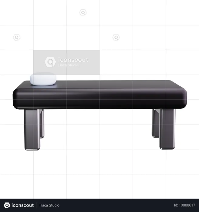 Mesa de masajes  3D Icon