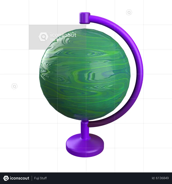 Globo de mesa  3D Icon