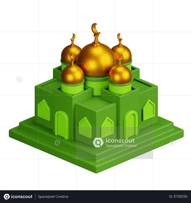 Mesquita  3D Icon