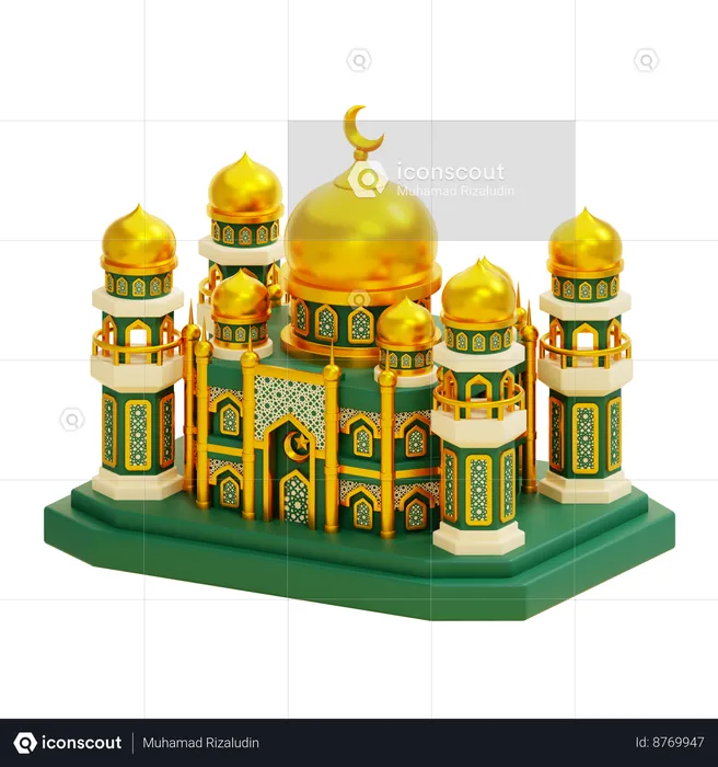 Mesquita  3D Icon