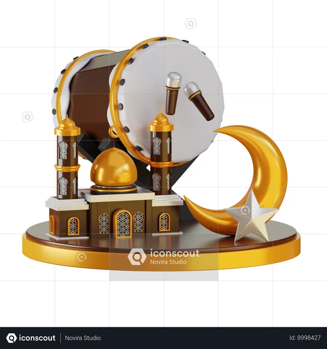 Mesquita  3D Icon