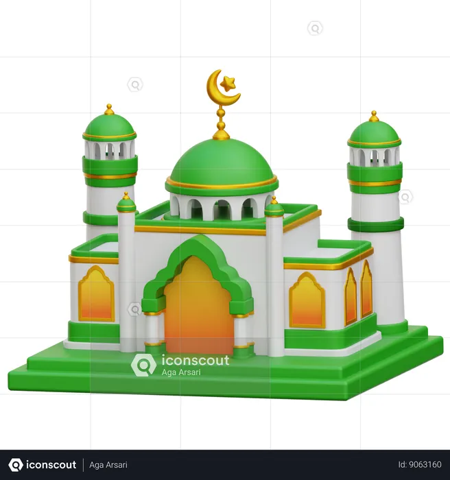 Mesquita  3D Icon