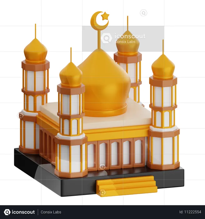 Mesquita  3D Icon