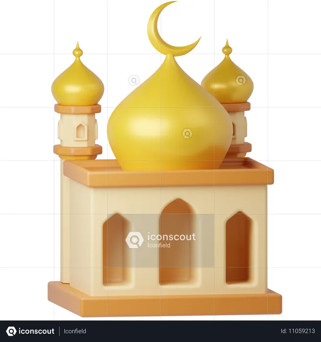 Mesquita  3D Icon