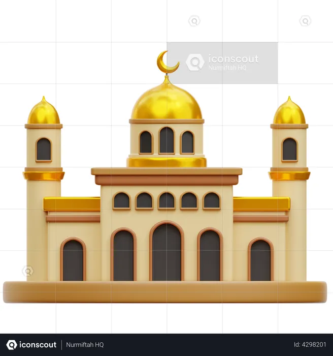 Mesquita  3D Illustration