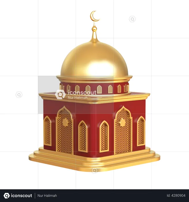 Mesquita  3D Icon