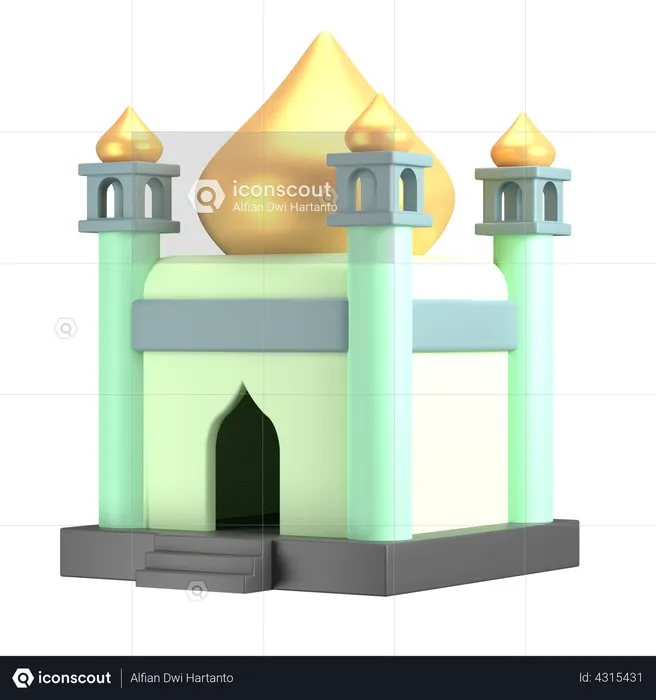 Mesquita  3D Illustration