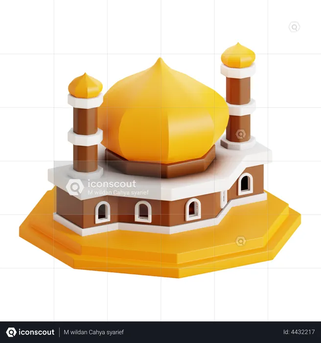 Mesquita  3D Icon