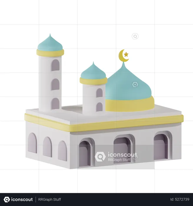 Mesquita  3D Icon