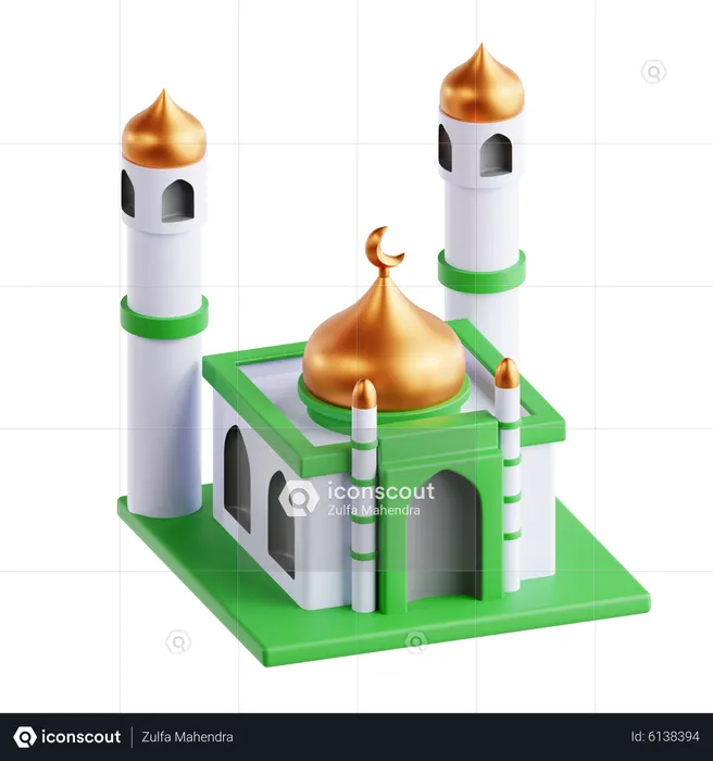 Mesquita  3D Icon