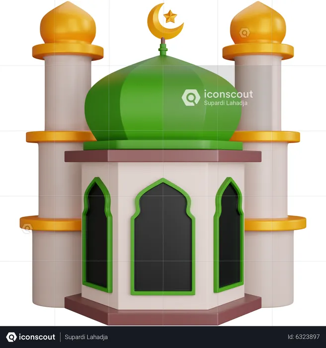 Mesquita  3D Icon