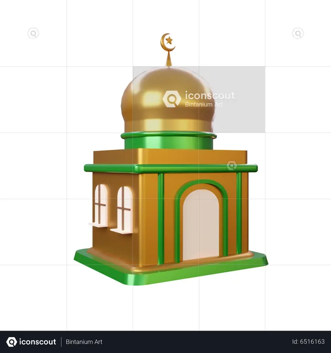 Mesquita  3D Icon