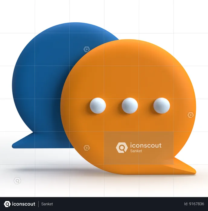 Message  3D Icon