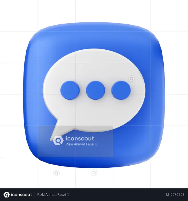 Message  3D Icon