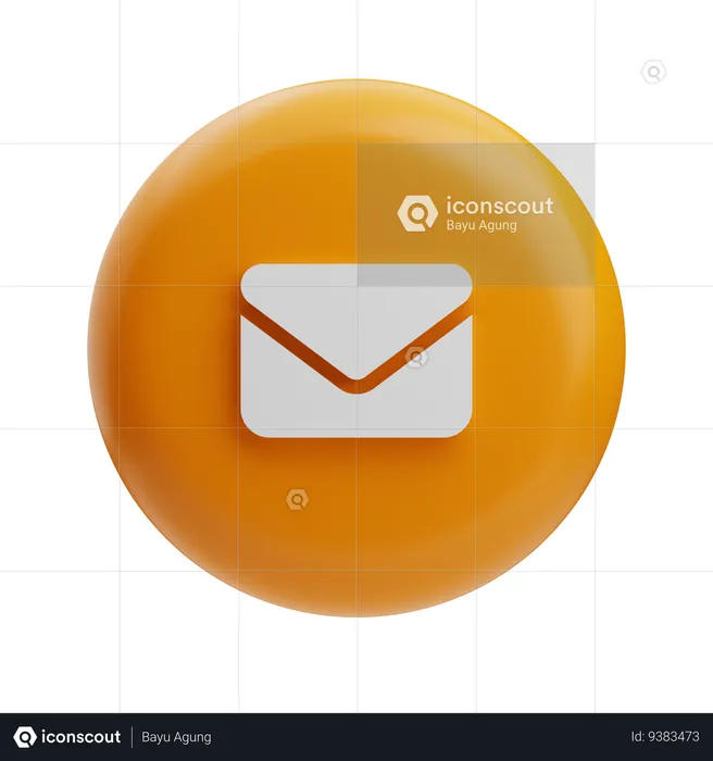 Message  3D Icon