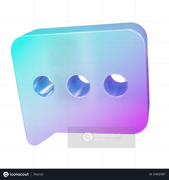 Message  3D Icon