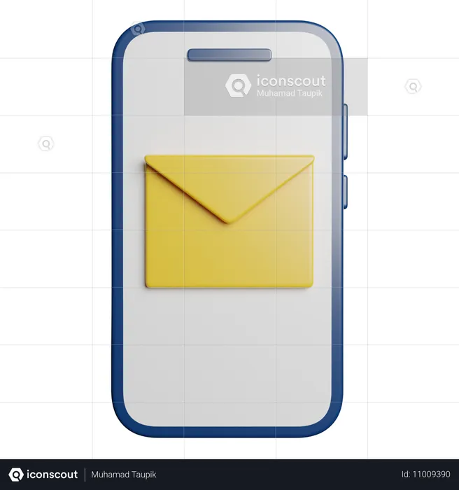 Message App  3D Icon