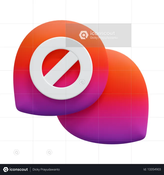 Message Block  3D Icon