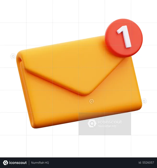 Messages  3D Icon