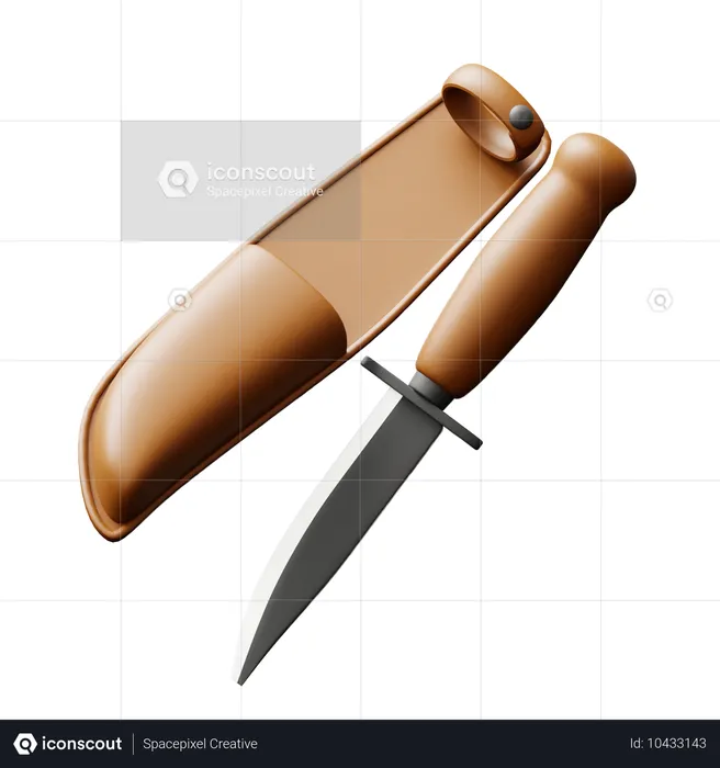 Messer  3D Icon