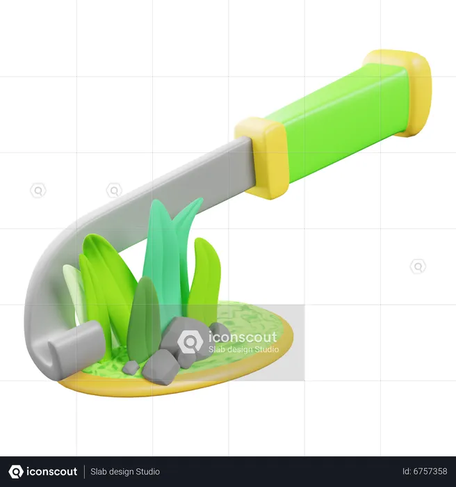 Klopfmesser  3D Icon