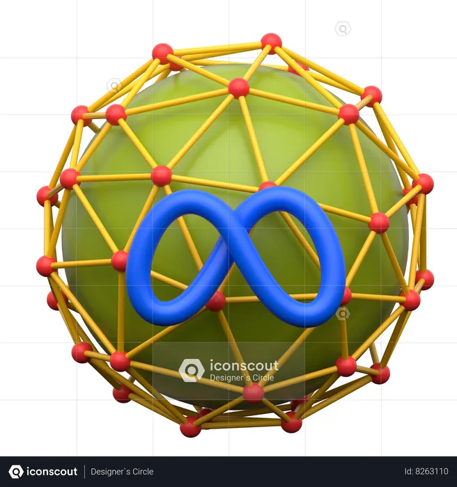 Metamundo  3D Icon