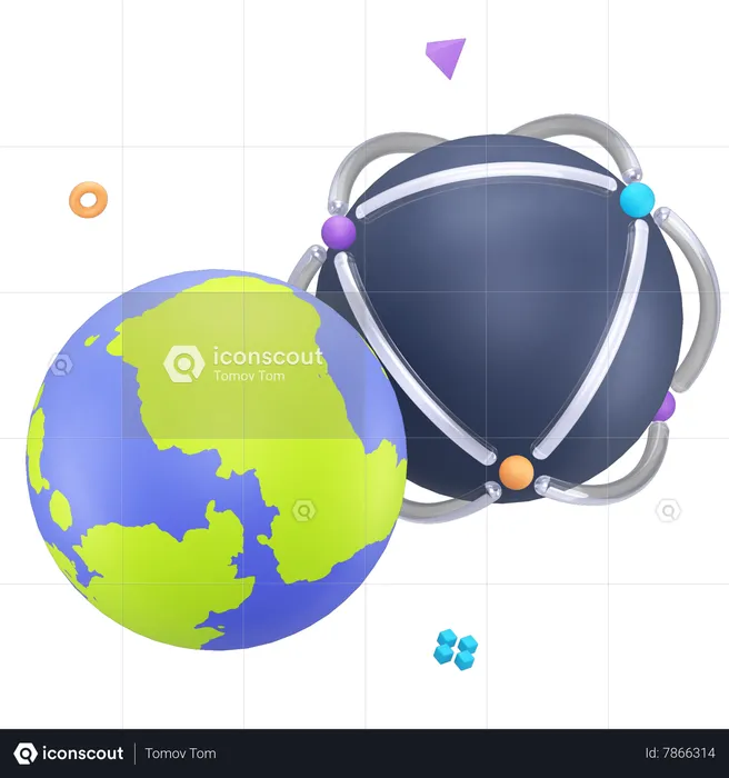Metamundo  3D Icon