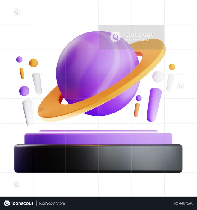 Meta World  3D Icon