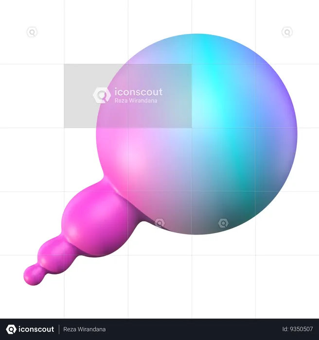 Metaball Abstract Shapes  3D Icon