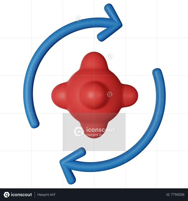 Metabolism  3D Icon