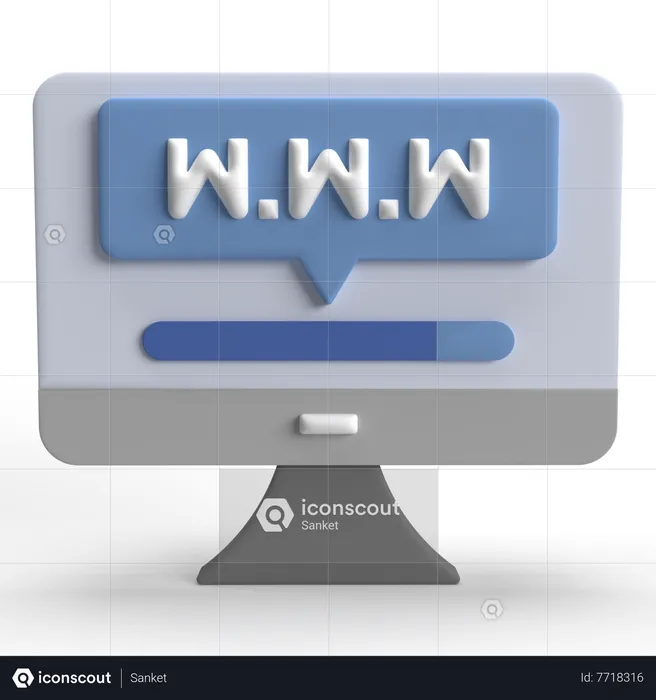 Metadata  3D Icon