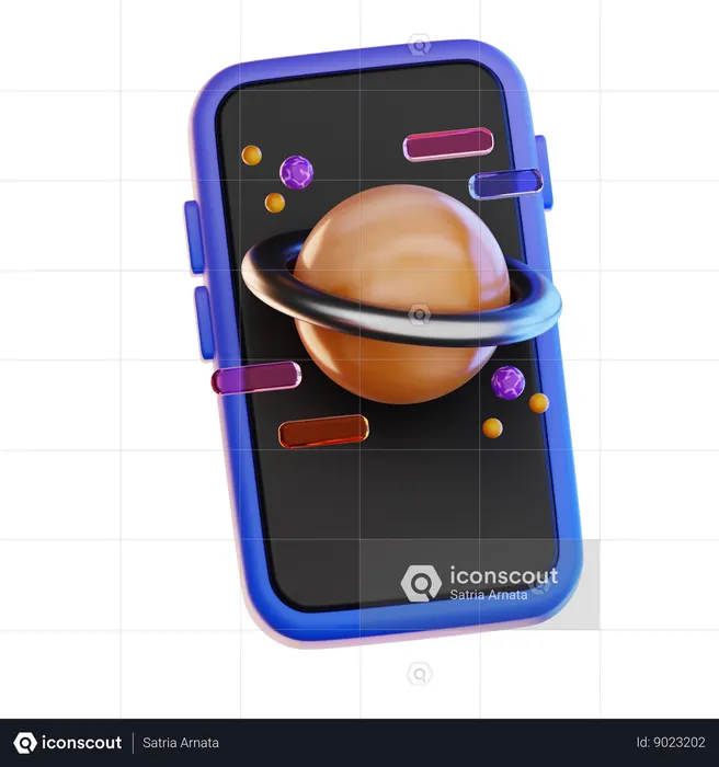 Metaverse Education  3D Icon