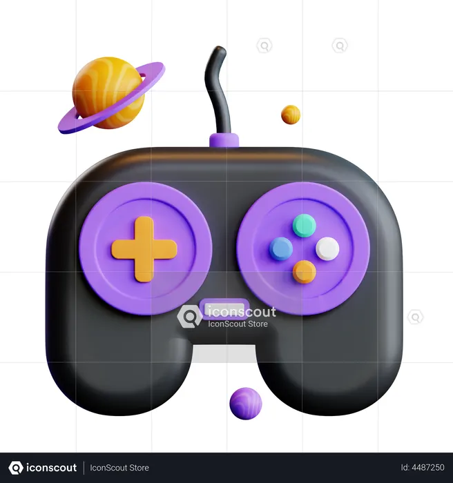 Metaverse Gaming  3D Icon