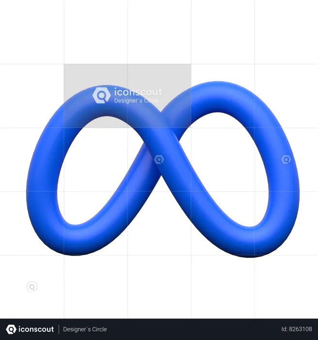 Metaverso  3D Icon