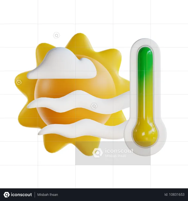 Temps doux  3D Icon