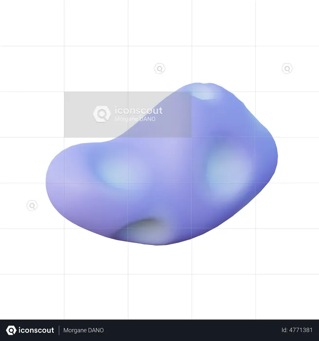Meteorite  3D Icon