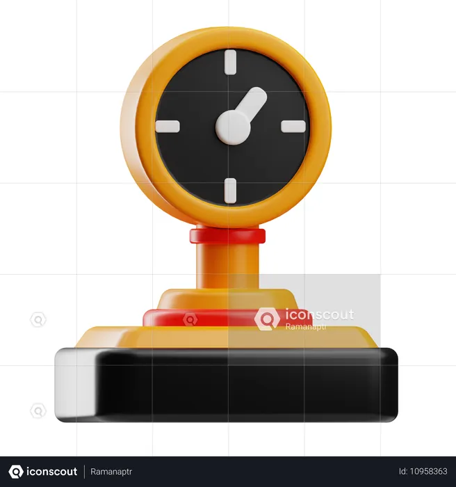 Meter  3D Icon