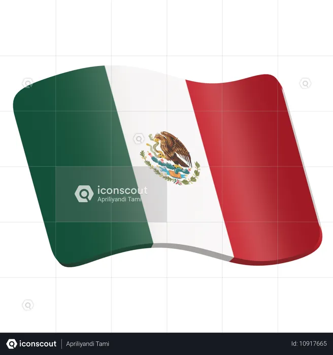 Mexico  3D Icon