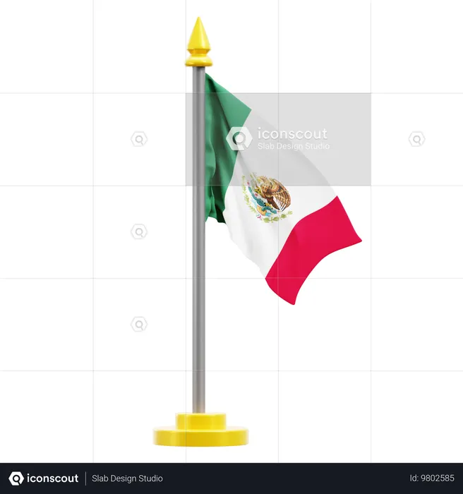 México  3D Icon
